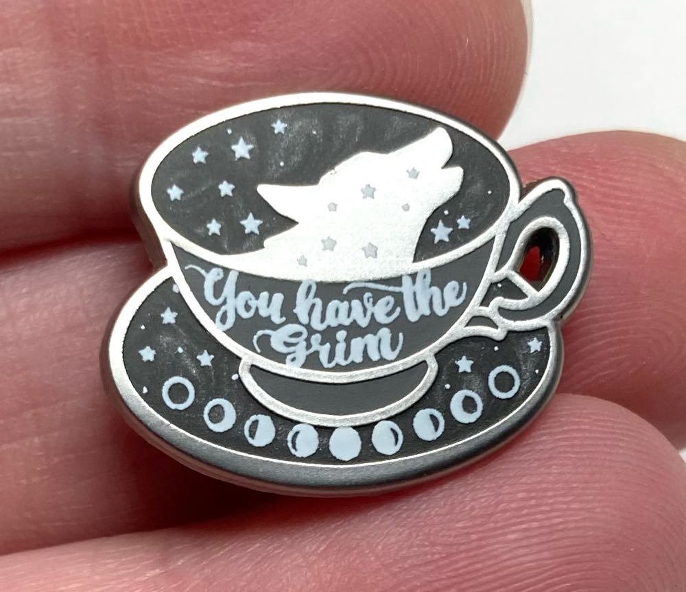 TeacupGrim, Silver  pin collectible - Main Image 3