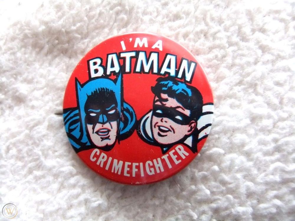 I’m A Batman Crime Fighter  pin collectible - Main Image 3