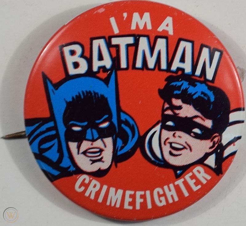 I’m A Batman Crime Fighter  pin collectible - Main Image 4