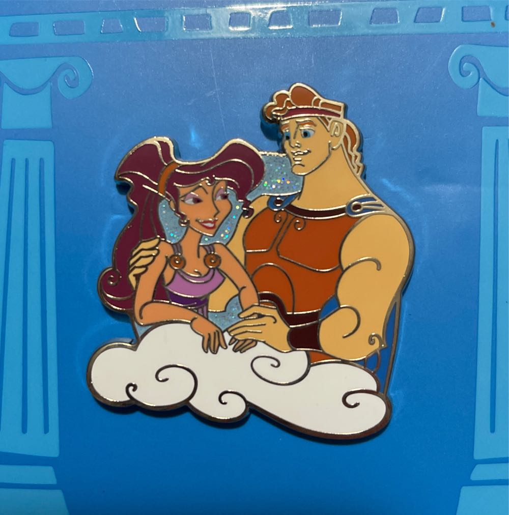 Hercules And Megara - Disney Store Pin - Rack pin collectible [Barcode 465054729749] - Main Image 2