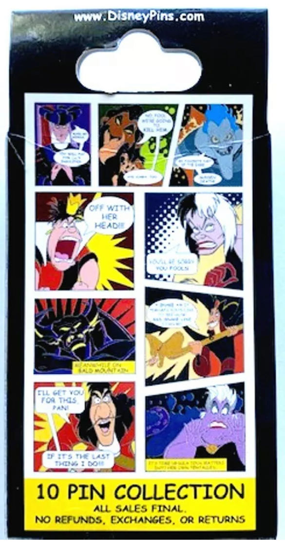 Hades “Comic Book Villains” Mystery Box - Disney Parks Pin - Mystery Box pin collectible [Barcode 400004074654] - Main Image 4
