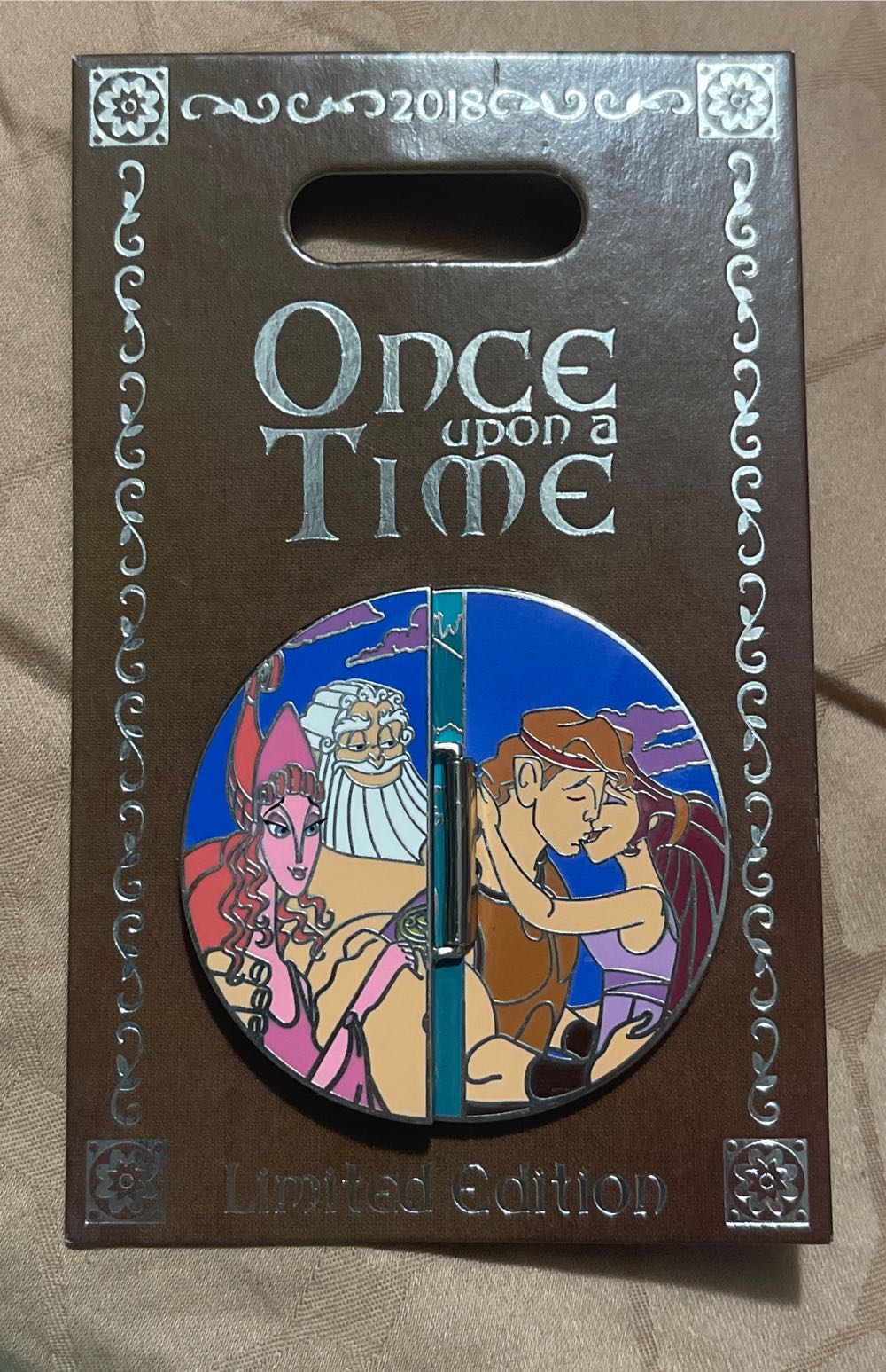 Hercules “Once Upon A Time” Series - Disney Parks Limited Edition Pin - Rack pin collectible [Barcode 400020761385] - Main Image 2