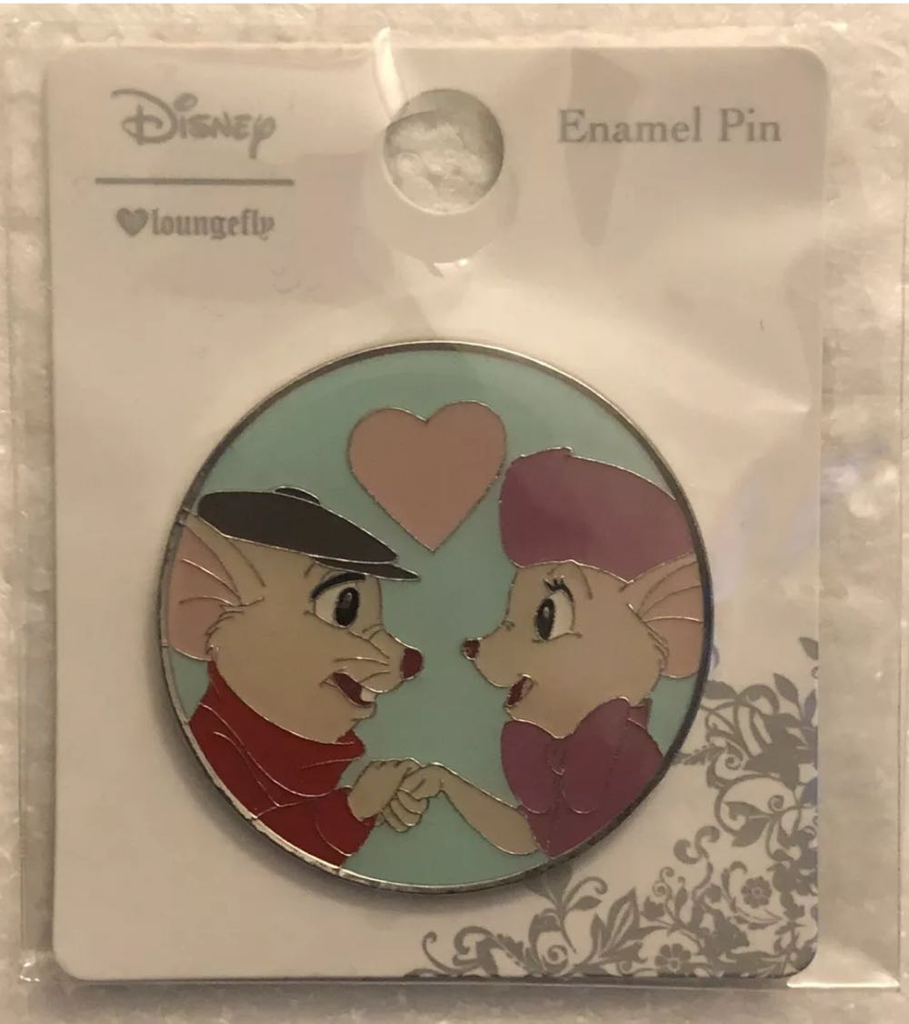 Bernard And Bianca With A Heart - Loungefly Disney Pin - Rack pin collectible - Main Image 3