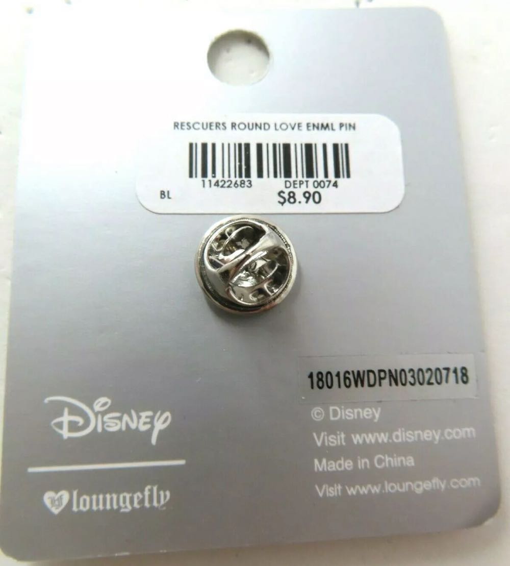 Bernard And Bianca With A Heart - Loungefly Disney Pin - Rack pin collectible - Main Image 4
