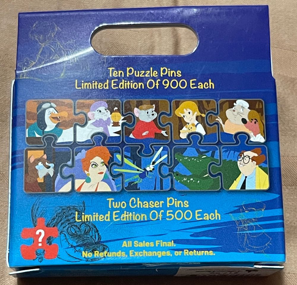 The Rescuers (Bianca) “Character Connection” Mystery Box - Disney Parks Limited Edition Pin - Mystery Box pin collectible [Barcode 400929813352] - Main Image 3