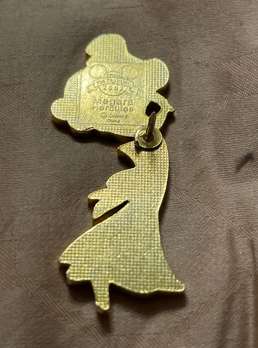 Megara With Flower - Disney Parks Pin - Rack pin collectible - Main Image 2