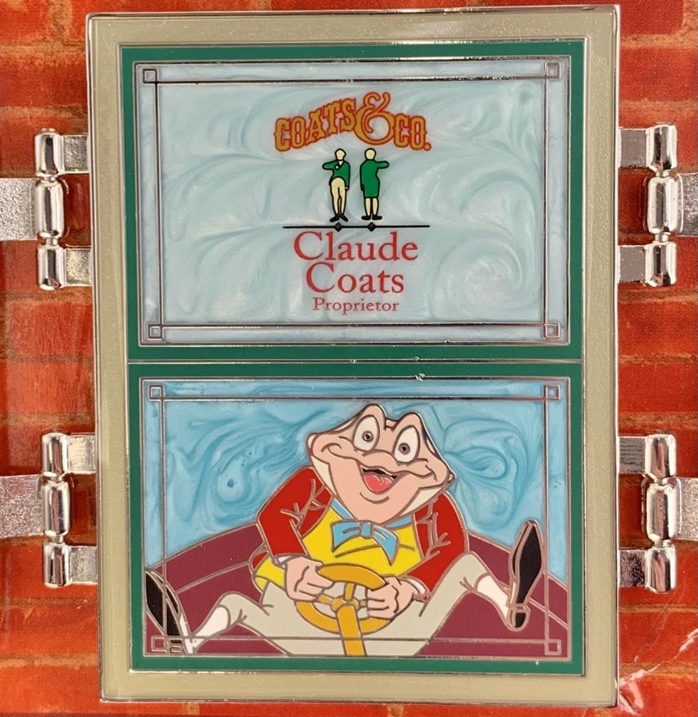 Windows of Main Street USA - Coats And Co. (Mr. Toad) - Hinged pin collectible - Main Image 2