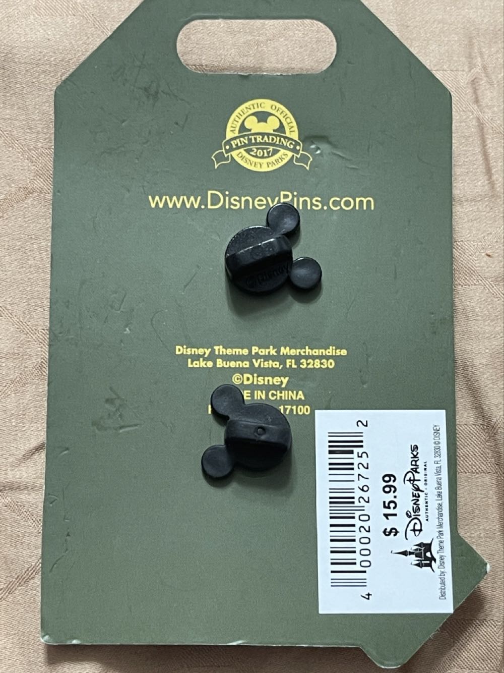 Bambi 75th Anniversary (Featuring Bambi And Faline In The Reeds) - Disney Parks Limited Edition Pin - Rack pin collectible [Barcode 400020267252] - Main Image 3