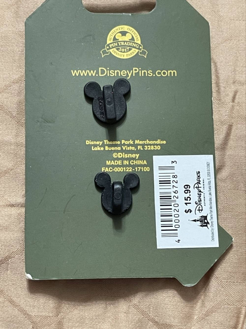 Bambi 75th Anniversary (Featuring Bambi, Flower And Thumper “Twitterpated”) - Disney Parks Limited Edition Pin - Rack pin collectible [Barcode 400020267283] - Main Image 3