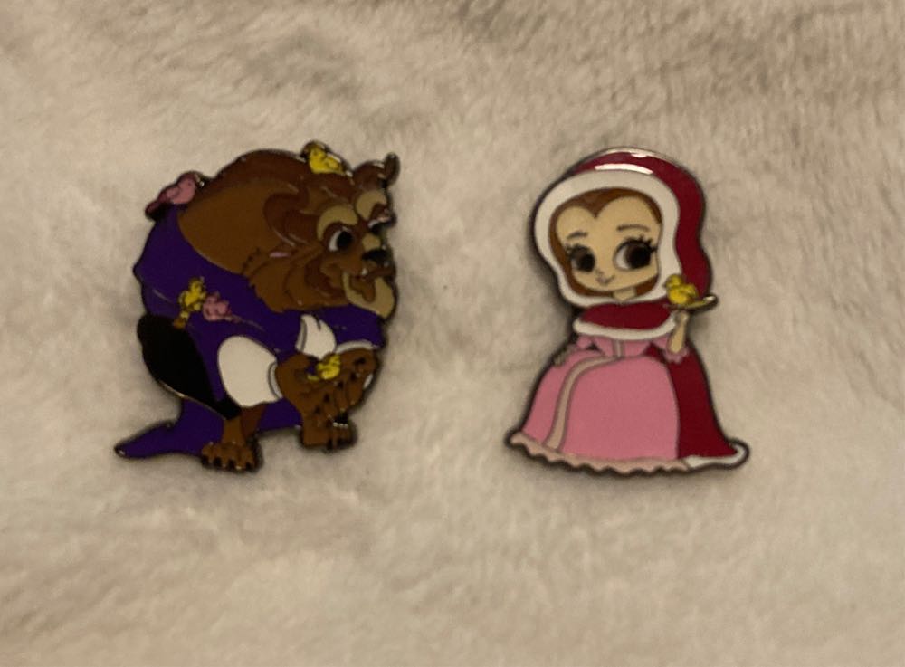 Beauty And The Beast Birds Pin Set  pin collectible - Main Image 2