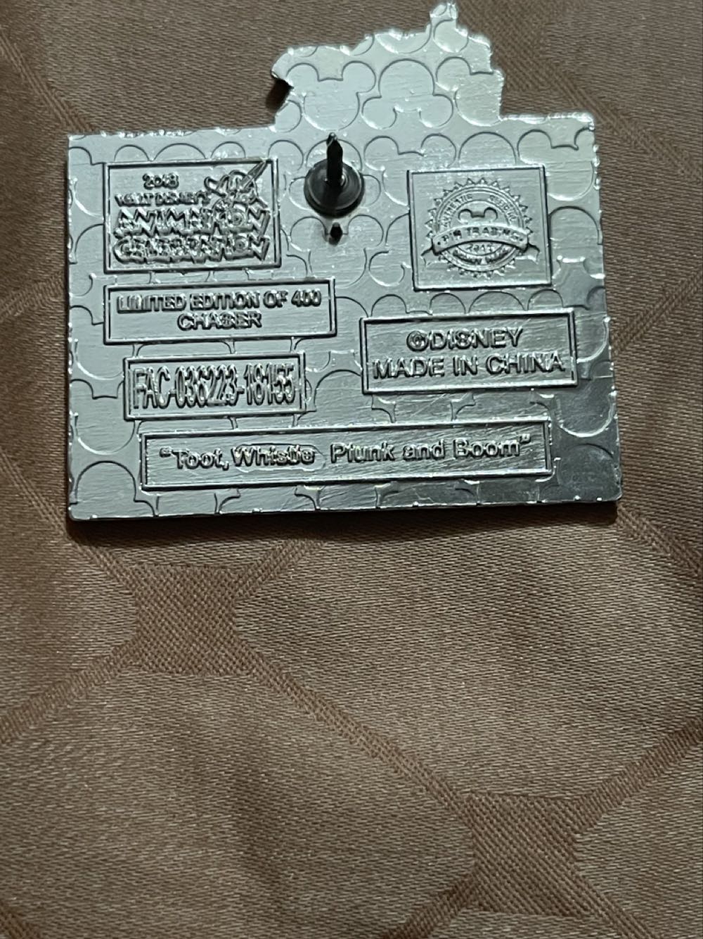 Animation Celebration Event “Adventures In Music” (Melody Time With Professor Owl) Mystery Box - Disney Parks Limited Edition (CHASER) Pin - Mystery Box pin collectible [Barcode 400020925084] - Main Image 2