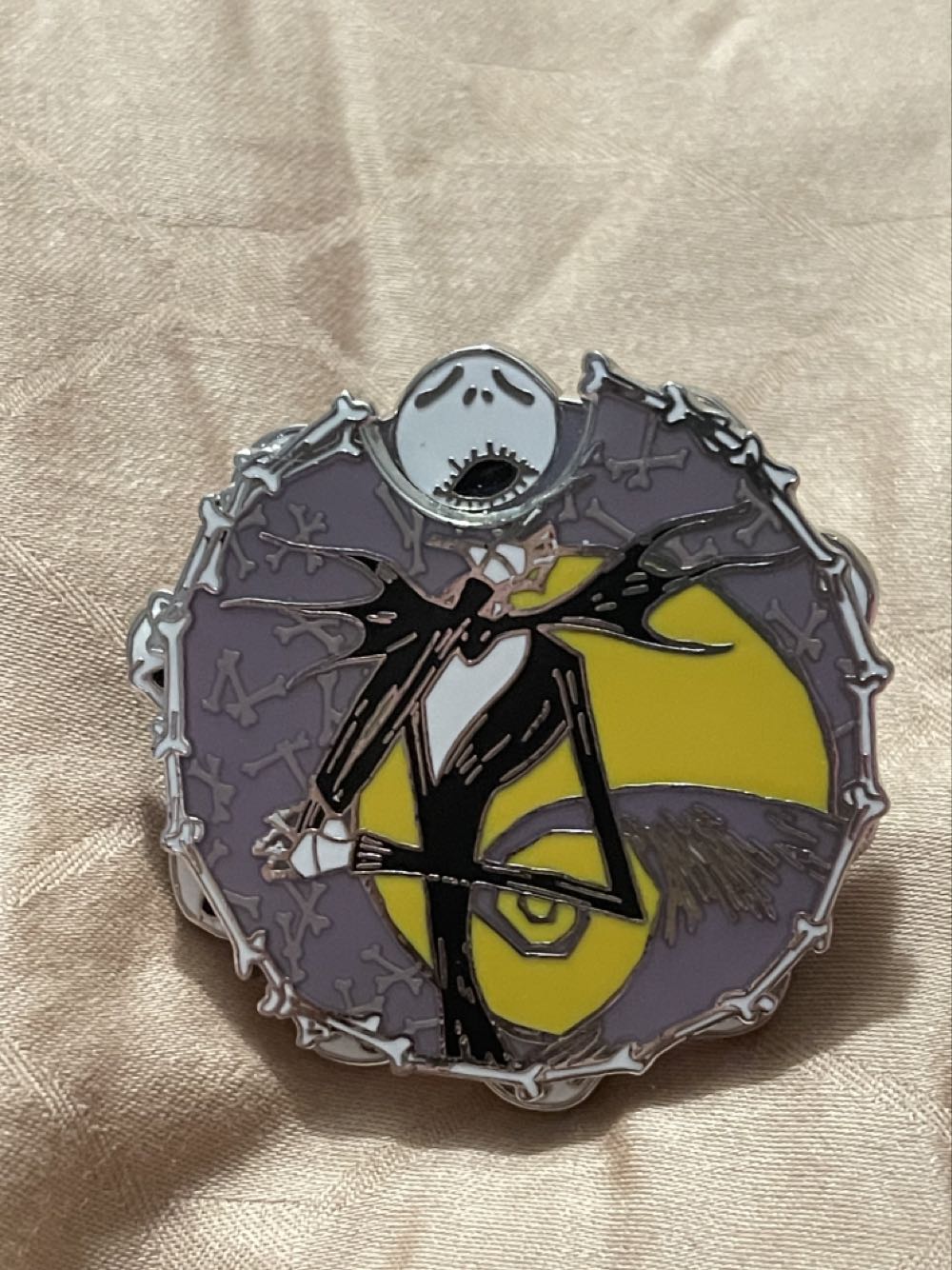 Jack Skellington Expressions Spinner - Disney Parks Pin - Rack pin collectible [Barcode 400014808058] - Main Image 3