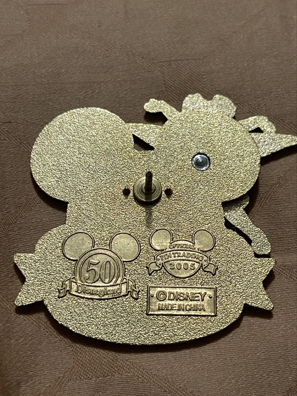 Disneyland 50th Anniversary “Happiest Homecoming On Earth” With Tinker Bell - Disneyland Pin - Rack pin collectible [Barcode 400009371857] - Main Image 2