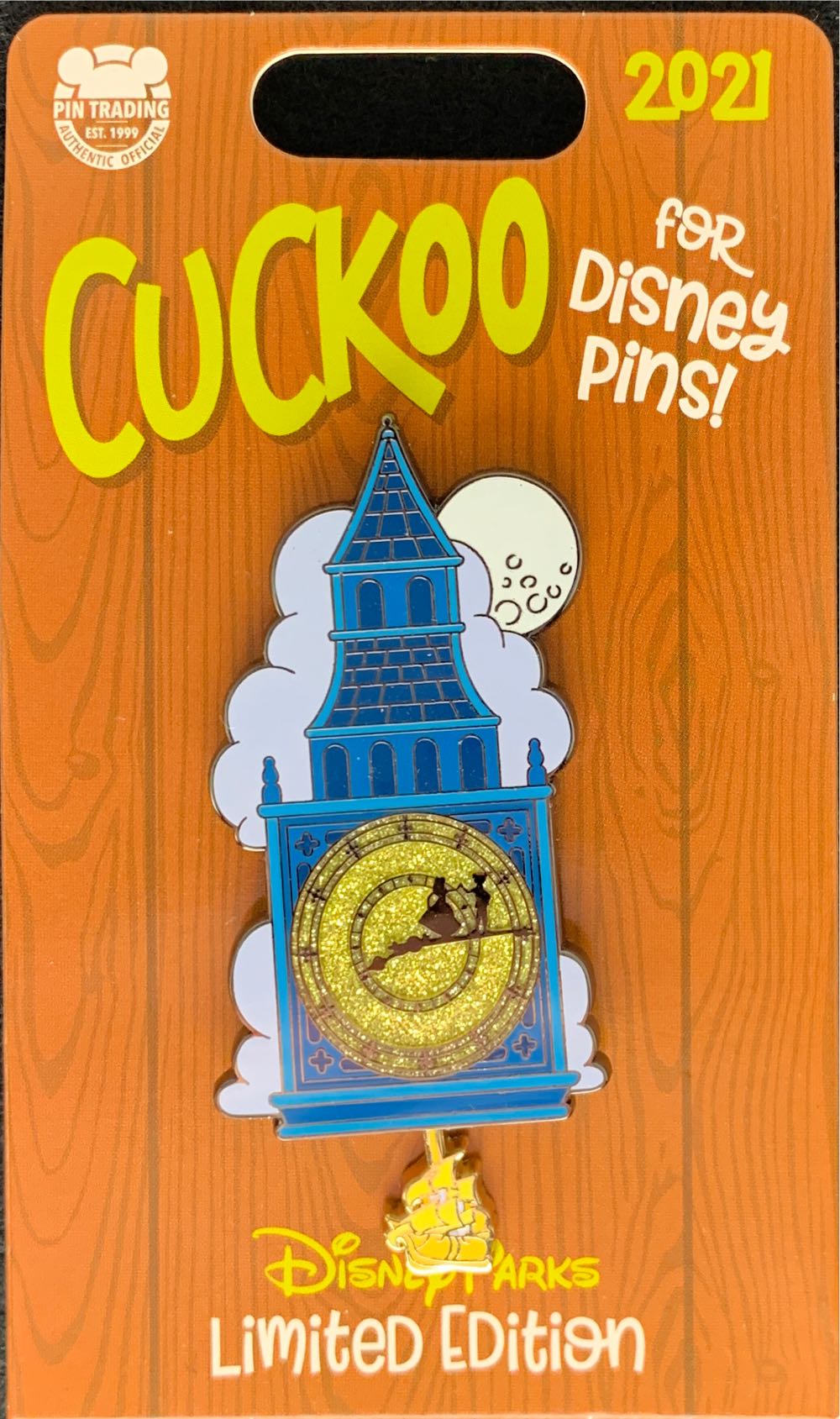 Cuckoo For Disney (Clocks) - Peter Pan’s Flight - Dangle pin collectible - Main Image 2