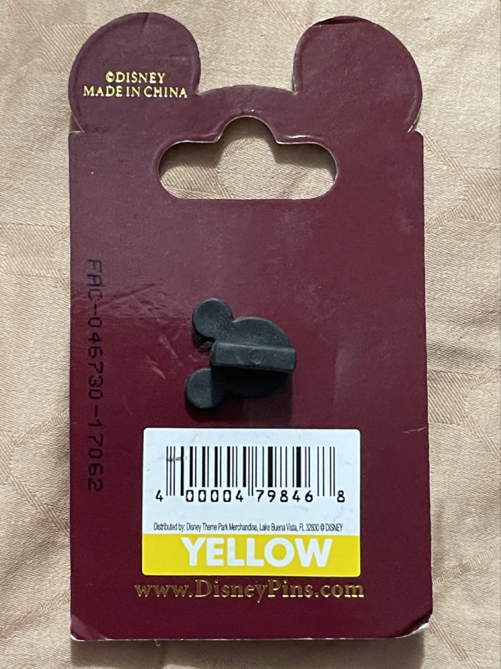 Cinderella’s Castle Fireworks (With Tinker Bell) Spinner - Disney Parks Pin - Rack pin collectible [Barcode 400109044767] - Main Image 2