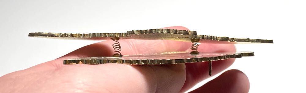 Hedwig’s Flight, Blue Glitter Night Sky $O  pin collectible - Main Image 3