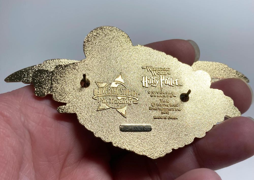 Hedwig’s Flight, Blue Glitter Night Sky $O  pin collectible - Main Image 4