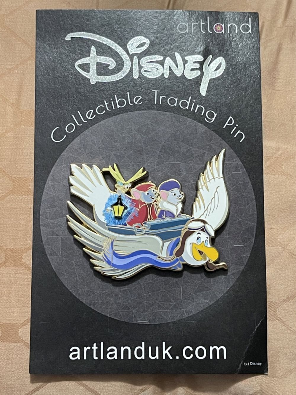 The Rescuers In Flight - Artland Limited Edition Disney Pin - Rack pin collectible - Main Image 1