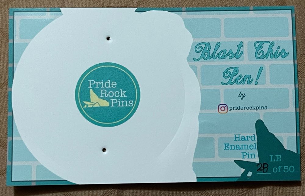 Roger And Pongo “Blast This Pen!” - FANTASY (PrideRockPins) Limited Edition Disney Pin - Fantasy pin collectible - Main Image 3