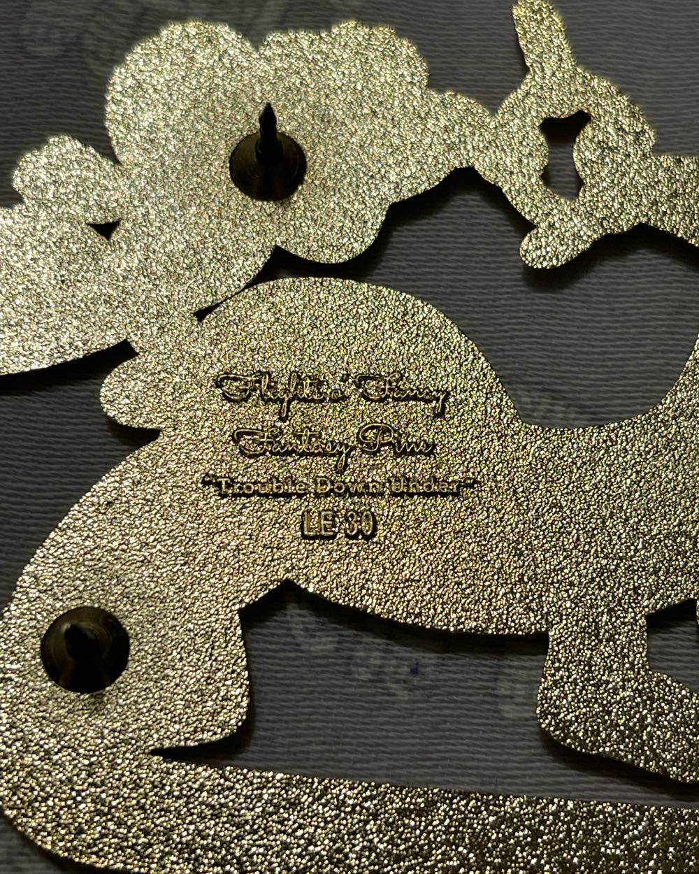 Joanna and Frank “Trouble Down Under” Series - FANTASY (FlightsOFancyFantasyPins) Limited Edition Disney Pin - Fantasy pin collectible - Main Image 4