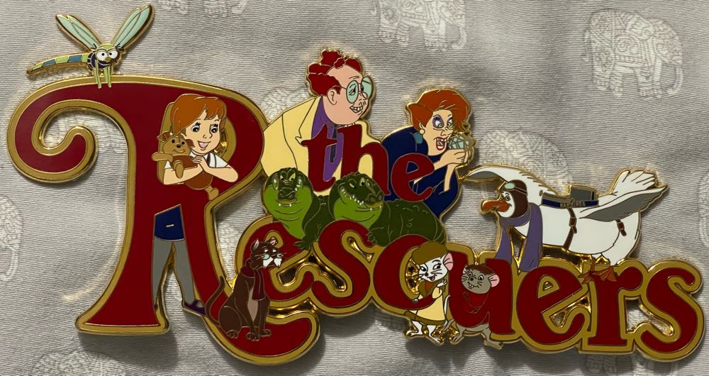 The Rescuers “Featured Titles” Series - FANTASY (FlightsOFancyFantasyPins) Limited Edition Disney Pin - Fantasy pin collectible - Main Image 2