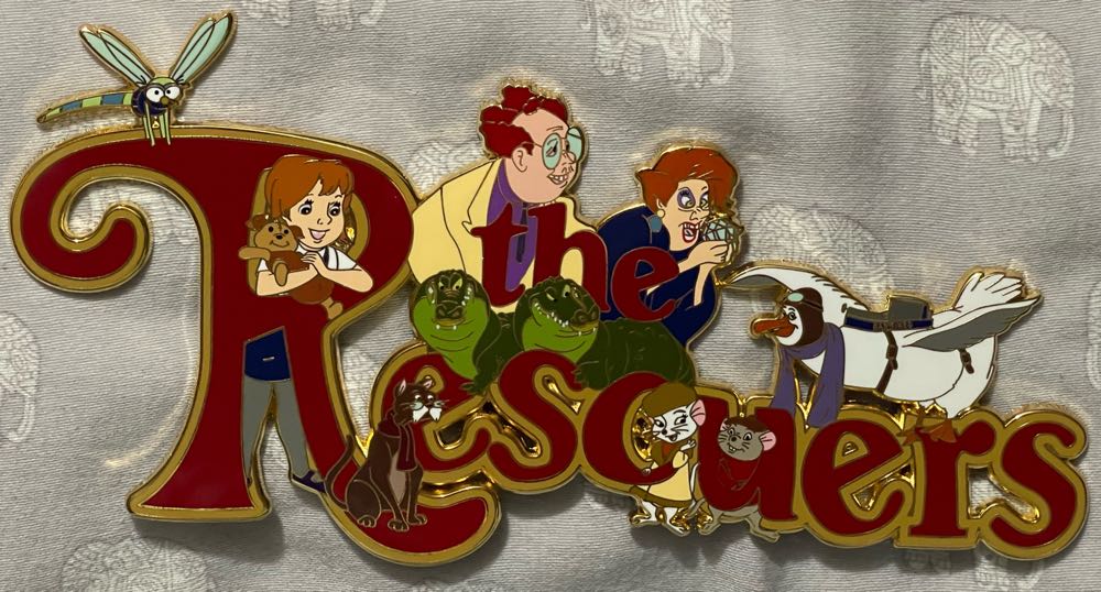 The Rescuers “Featured Titles” Series - FANTASY (FlightsOFancyFantasyPins) Limited Edition Disney Pin - Fantasy pin collectible - Main Image 3