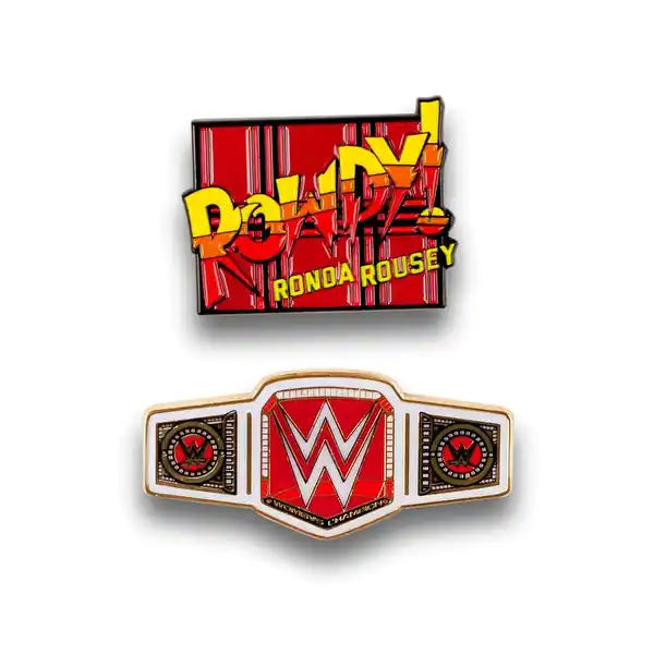 WWE Raw Women’s Championship Belt Pin - Enamel pin collectible - Main Image 2