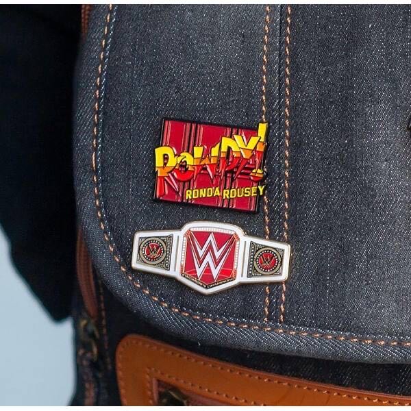 WWE Raw Women’s Championship Belt Pin - Enamel pin collectible - Main Image 3