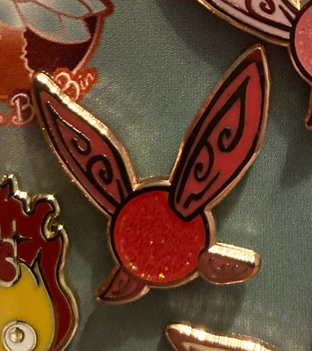 Fairy, Hot Pink  pin collectible - Main Image 2
