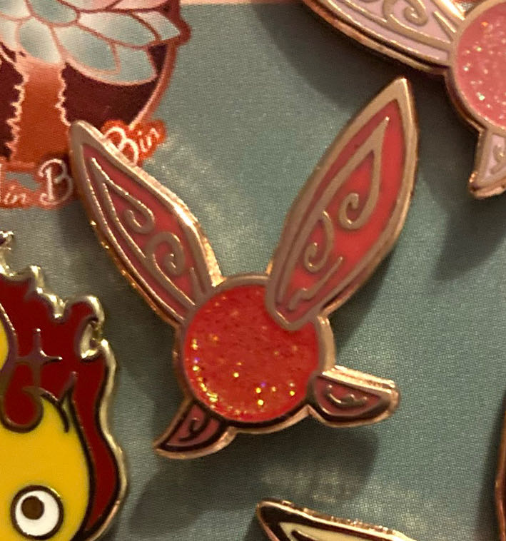 Fairy, Hot Pink  pin collectible - Main Image 3