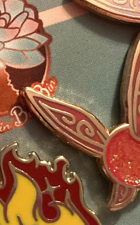 Fairy, Hot Pink  pin collectible - Main Image 4