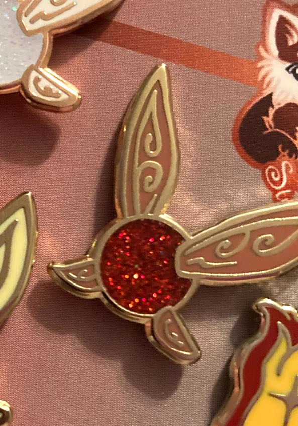 Fairy, Red  pin collectible - Main Image 2
