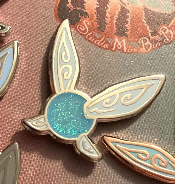 Fairy, Light Blue  pin collectible - Main Image 2