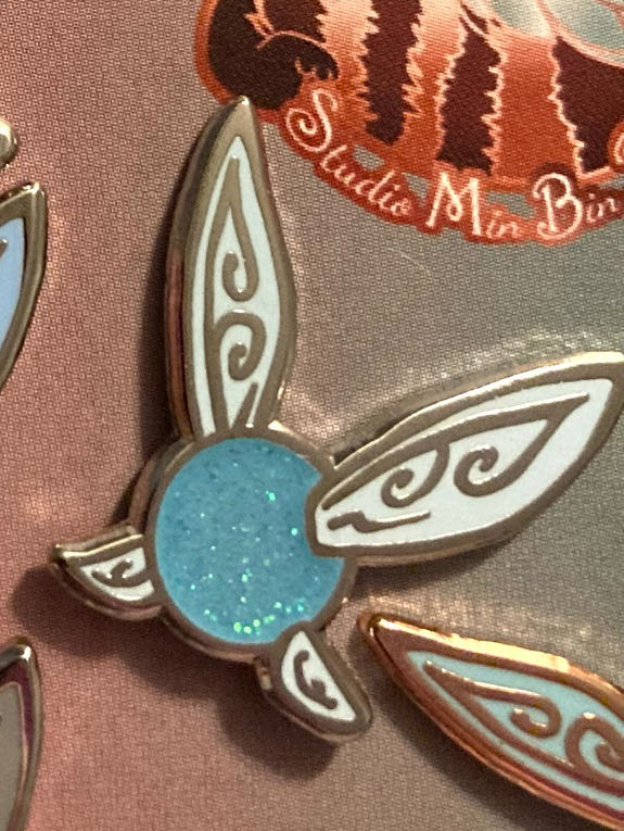 Fairy, Light Blue  pin collectible - Main Image 4