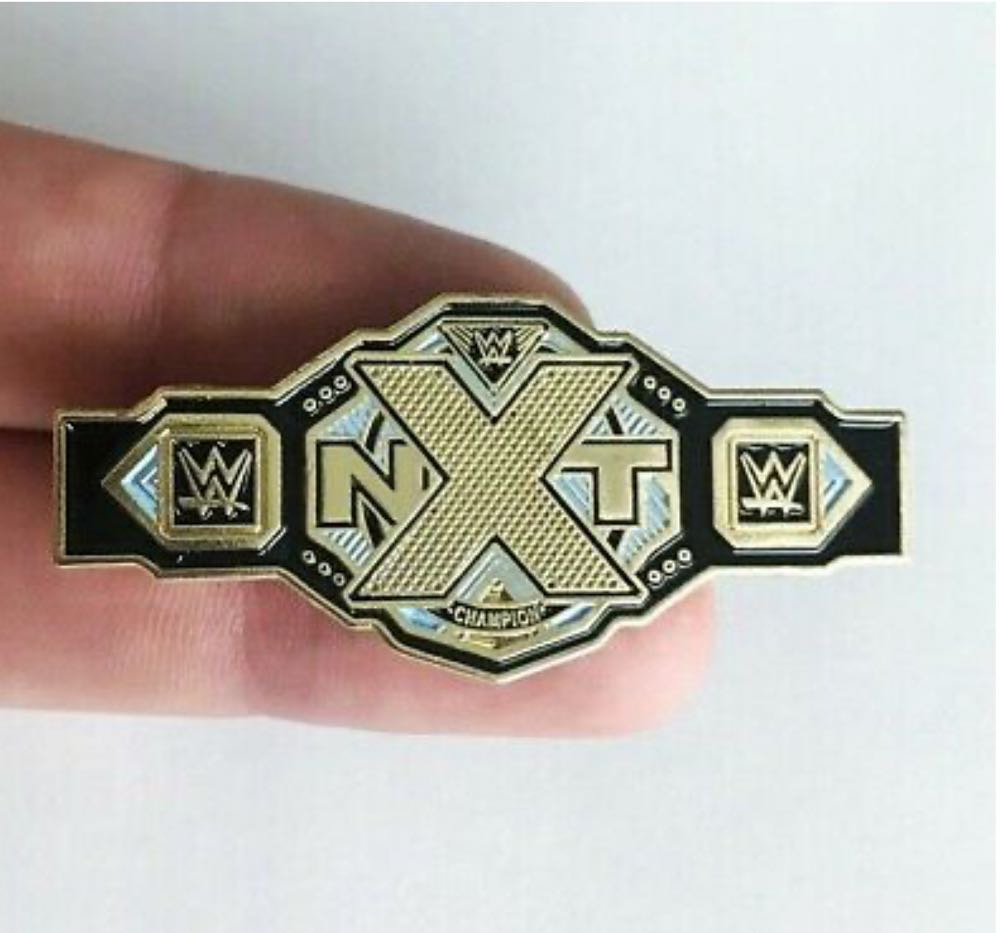 NXT Championship Belt Pin - Enamel pin collectible - Main Image 2
