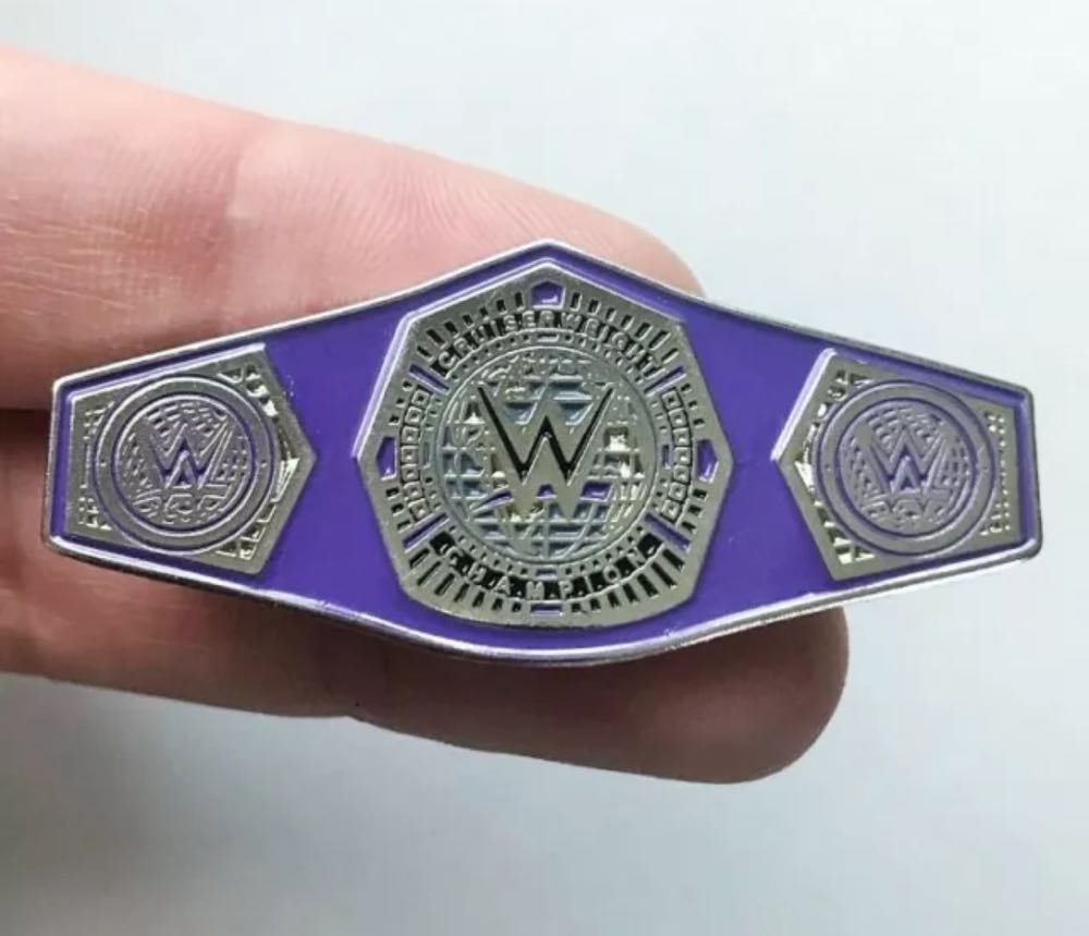 WWE Cruiserweight Championship Belt Pin - Enamel pin collectible - Main Image 2