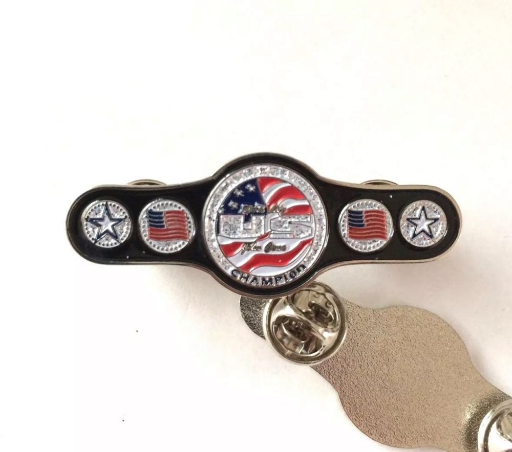 WWE United States Championship Spinner Belt Pin - Enamel pin collectible - Main Image 2