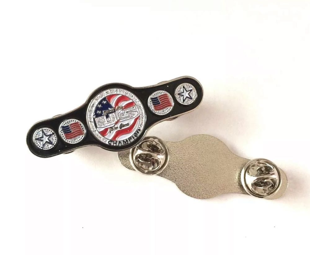WWE United States Championship Spinner Belt Pin - Enamel pin collectible - Main Image 3
