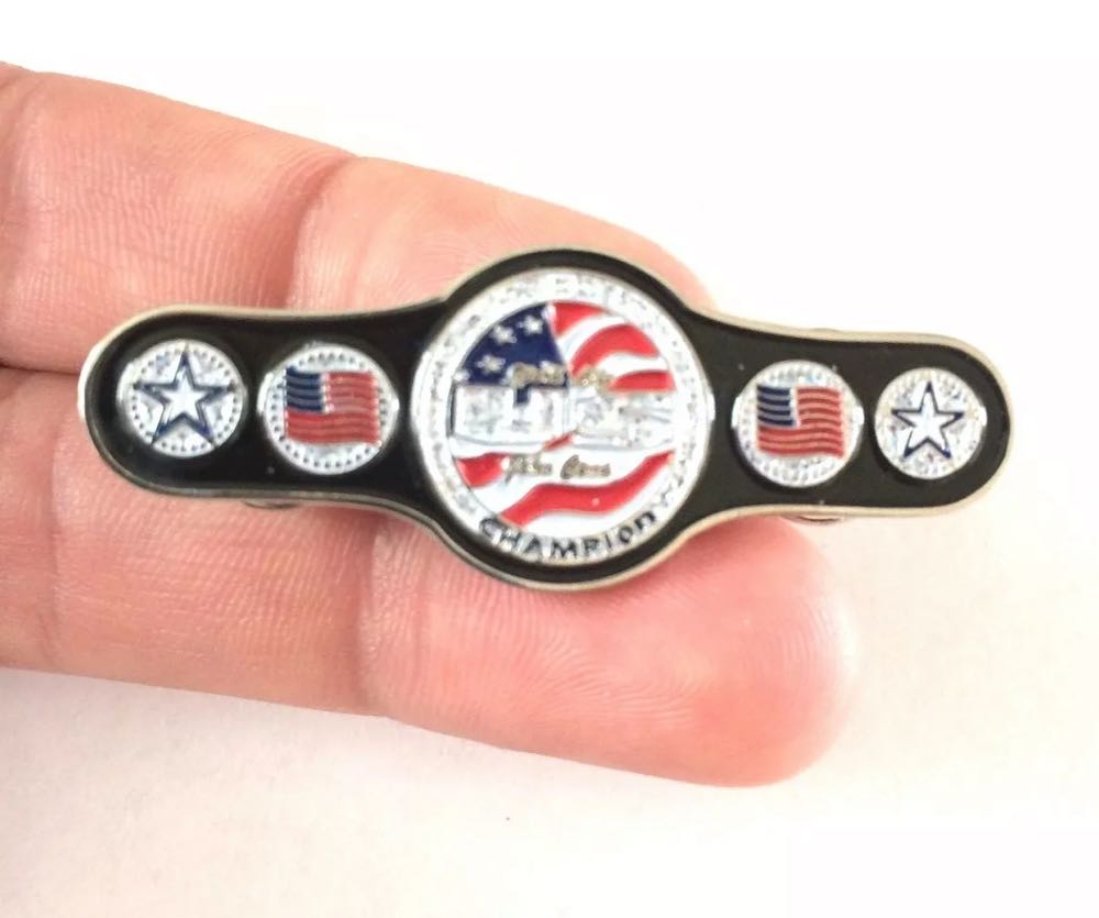 WWE United States Championship Spinner Belt Pin - Enamel pin collectible - Main Image 4