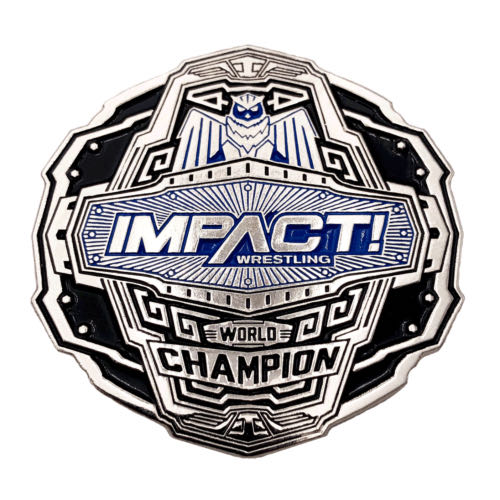 Impact World Championship Belt Pin - Enamel pin collectible - Main Image 2