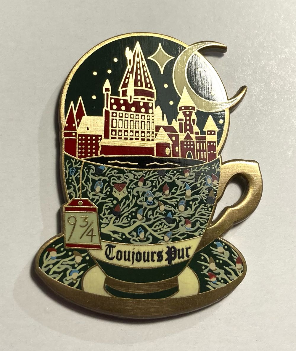 Teacup, Black Tapestry  pin collectible - Main Image 3