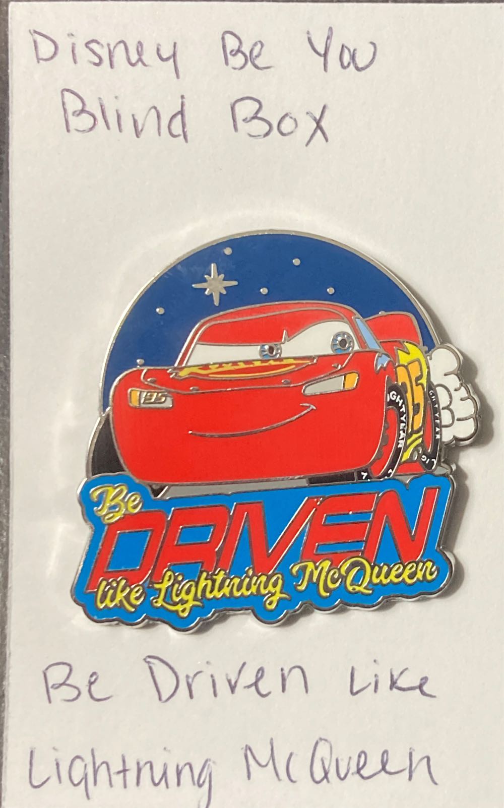 Disney Be You - Lightning McQueen - Blind Box pin collectible - Main Image 1