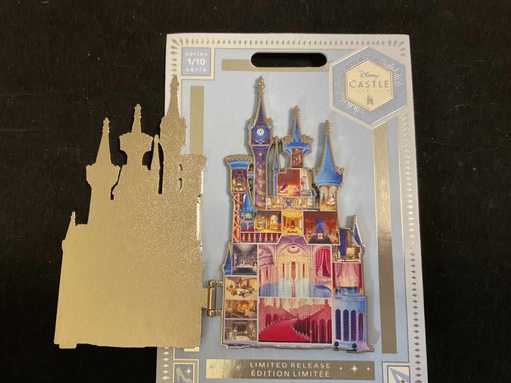 Disney Castle Collection No. 1/10 - Cinderella - Ltd Release  pin collectible - Main Image 2