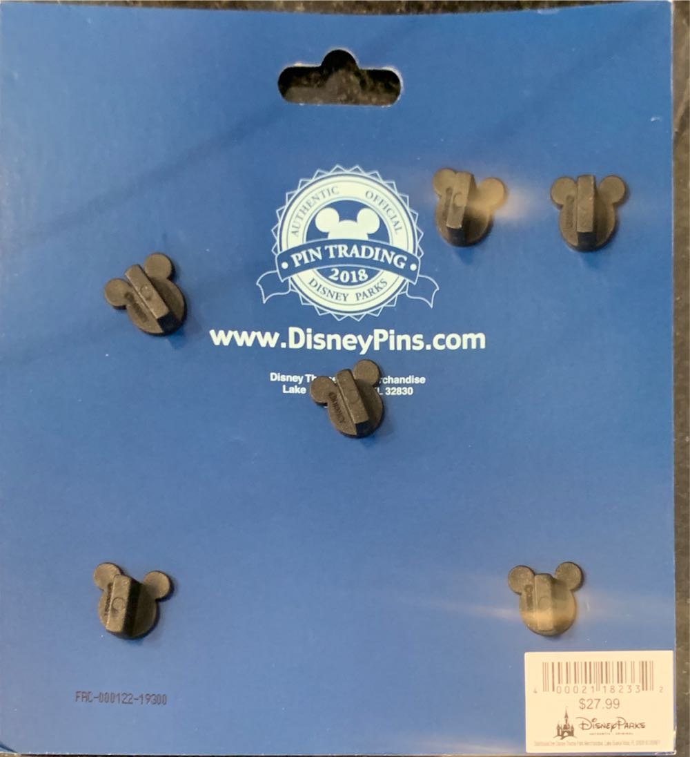 Alice In Wonderland Giant Chair Set - Official Pin Trading pin collectible [Barcode 400021182332] - Main Image 2