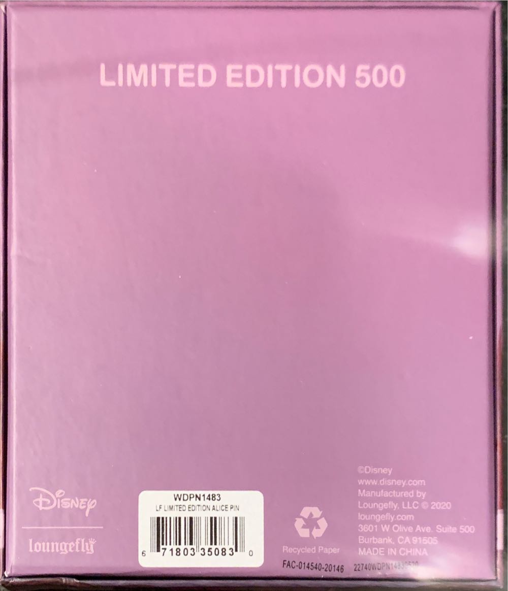 Alice in White Rabbit’s House - Disney Loungefly pin collectible [Barcode 671803350830] - Main Image 3