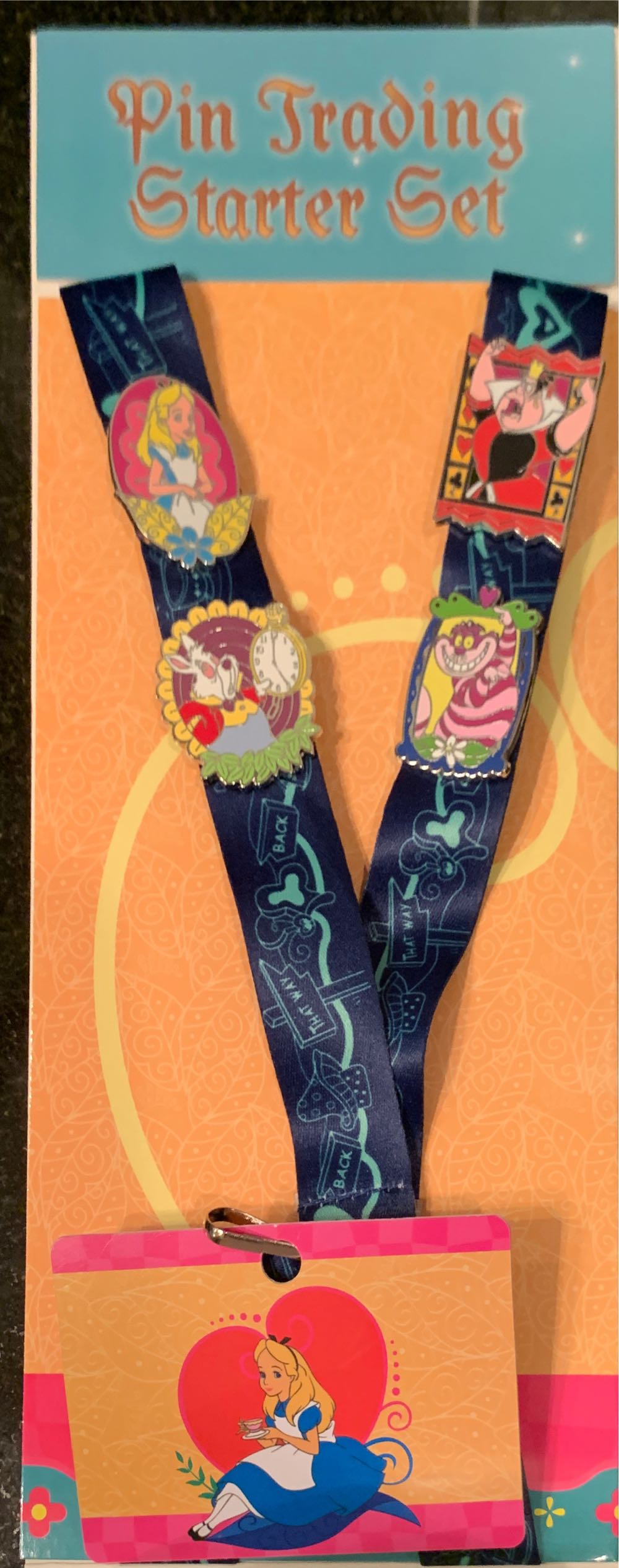 Alice In Wonderland Pin Trading Starter Set - Official Pin Trading pin collectible [Barcode 400009109610] - Main Image 2