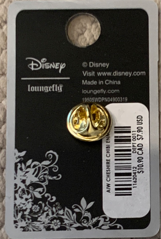 Cheshire Cat - Disney Loungefly pin collectible [Barcode 11620412] - Main Image 2