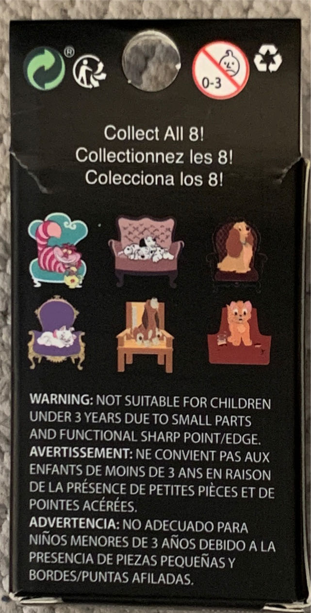 Cat / Dog Lounge Blind Box: Cheshire Cat - Disney Loungefly pin collectible [Barcode 15266737] - Main Image 2
