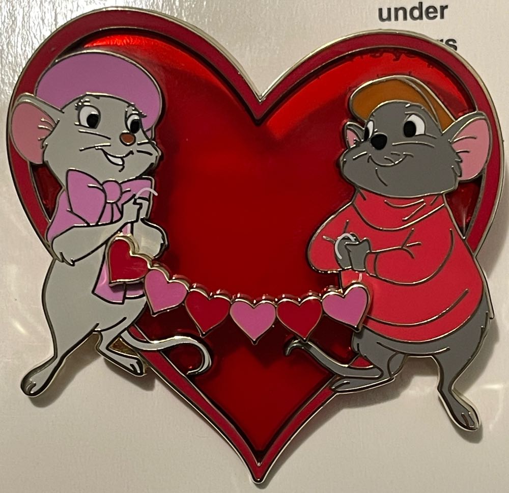 The Rescuers “Love Is In The Air” Series - DSSH Limited Edition Disney Pin - Rack pin collectible [Barcode 400909135269] - Main Image 3