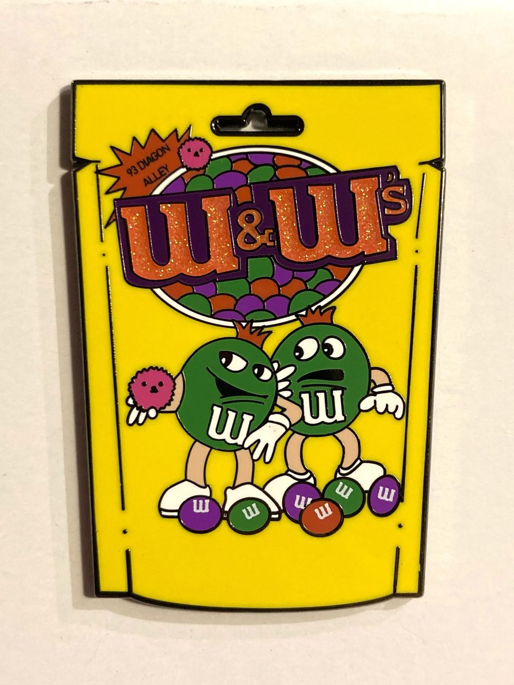 Puffs, W&Ws (M&Ms Candy Parody) $O  pin collectible - Main Image 2